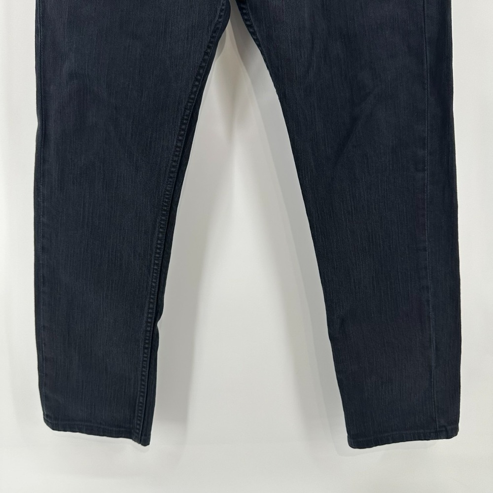 Levi's 511 Skinny Jeans Mens 33x30 Black Stretch Denim Mid Rise 5 Pockets Street - Picture 2 of 10